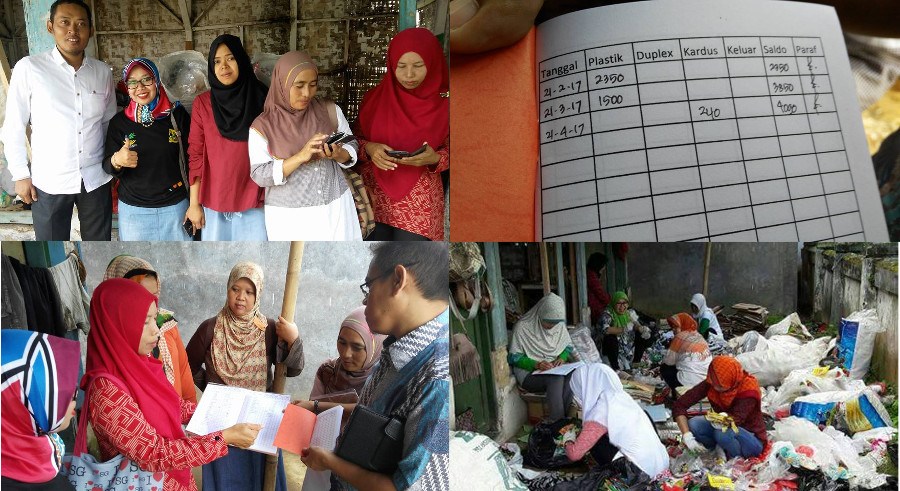 ID 00024: Bank Rezeki PKK, Desa Palasarigirang Bikin Tabungan Sampah untuk Jaring Pengaman Proses Persalinan