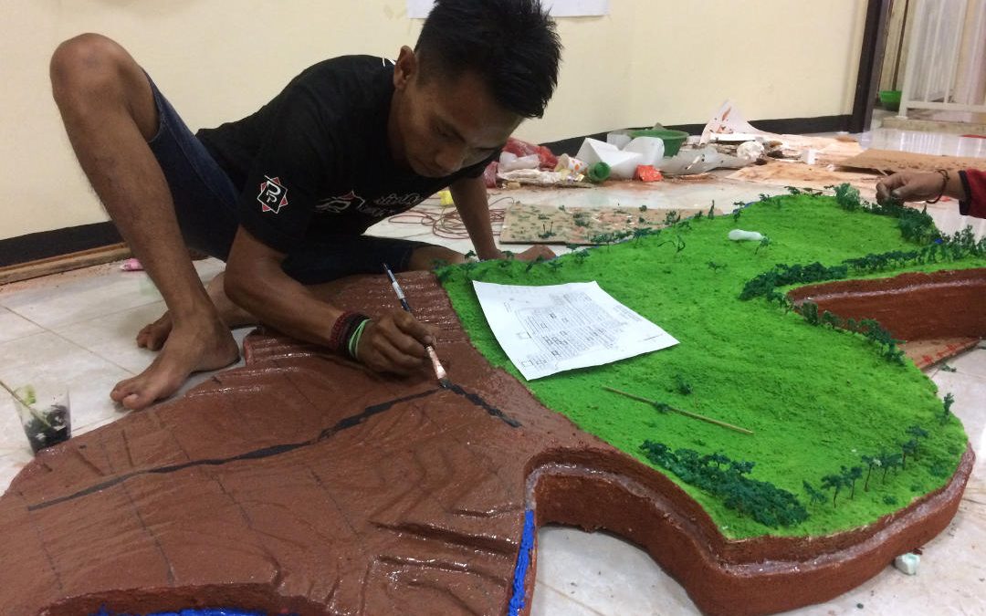ID 00131: Peta Desa Tiga Dimensi, Inovasi Desa Pandanlandung untuk Memotret Kondisi Desa Secara Lebih Nyata