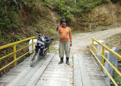 ID 00351: Desa Bandar Baru Bangun Infrastruktur Jalan dan Jembatan Menuju Lahan Pertanian