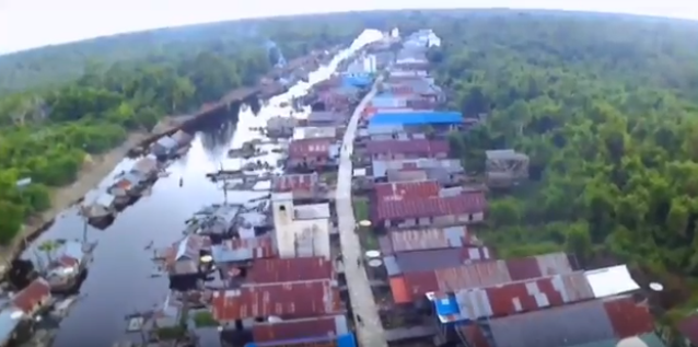 ID 00404: Dana Desa Bikin Desa Muara Arai Tak Gelap Lagi
