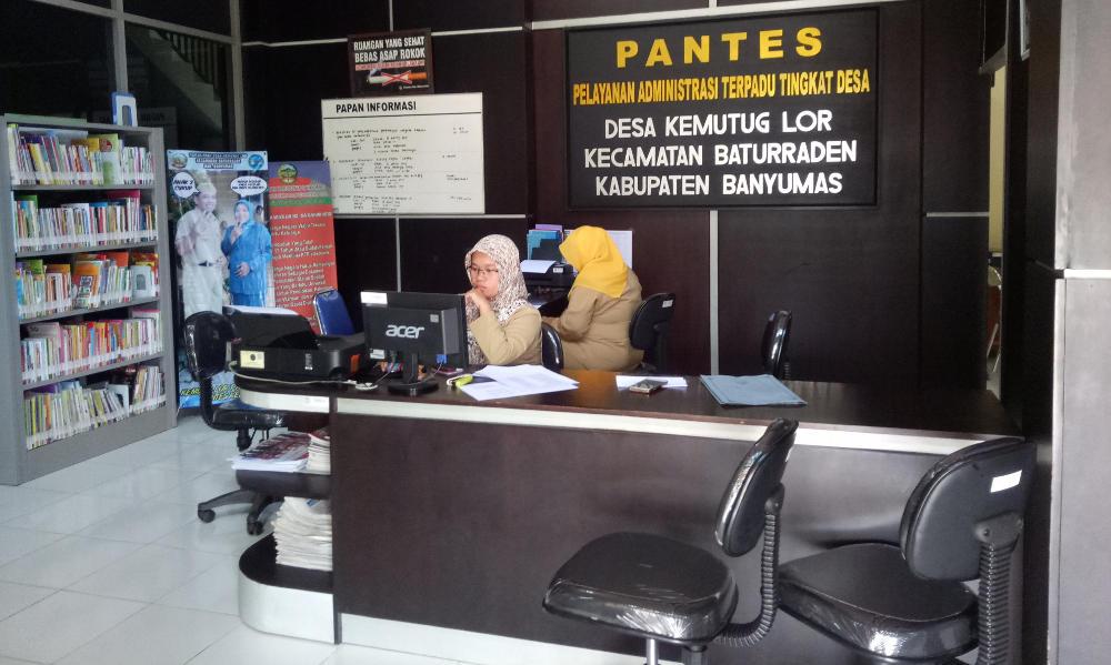 ID 00544: Pantes, Inovasi Desa Kemutug Lor untuk Wujudkan Waktu Layanan Cukup Lima Menit
