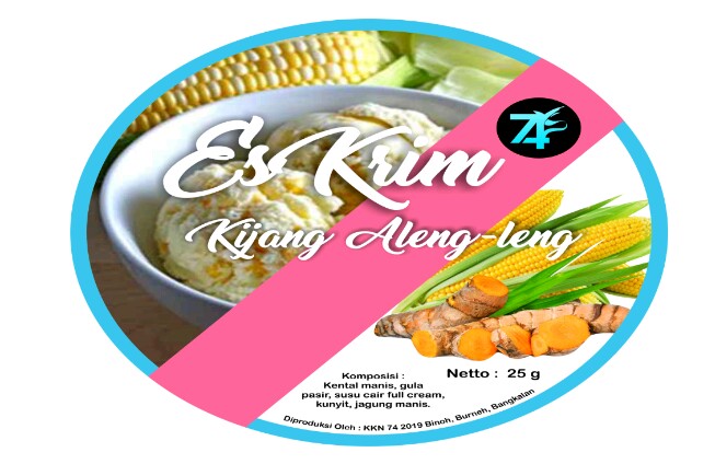 ID 00608: Es Cream Kijang Aleng-Leng, Desa Binoh Kembangkan Produk Es Cream Berbahan Baku Jagung