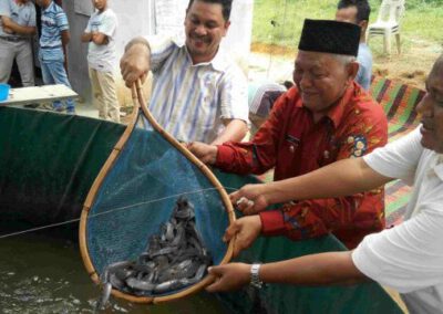 ID 00979: Pemuda Desa Tulaan Kembangkan Budidaya Lele Mutiara Bioflok guna Tingkatkan Ekonomi Desa