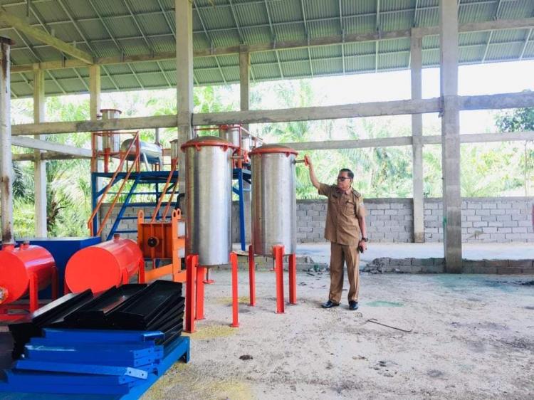 ID 00801: BUMDes Maju Jaya Sakti Olah Sawit Lokal Menjadi Minyak Goreng Murah demi Kesejahteraan Warga Desa Marga Sakti